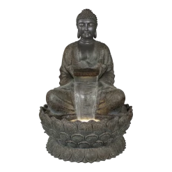 Waterornament Buddha XL - 136cm Hoog - Polystone